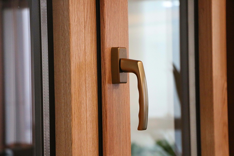 鋁包木門窗細節展示