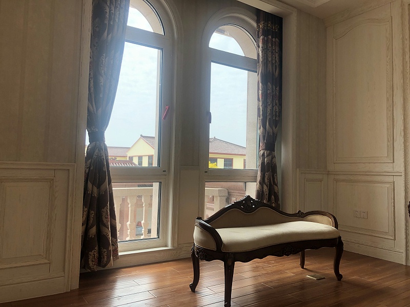 鋁包木門窗實拍