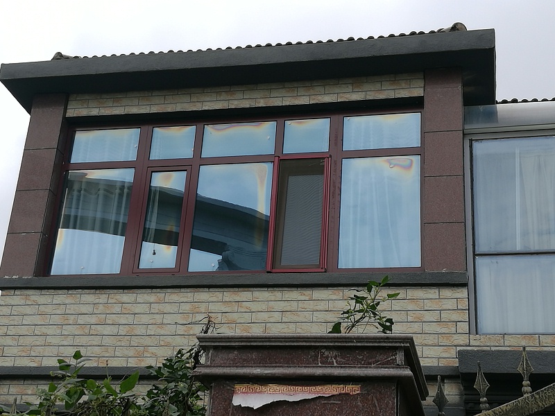 鋁包木門窗外鋁實(shí)拍