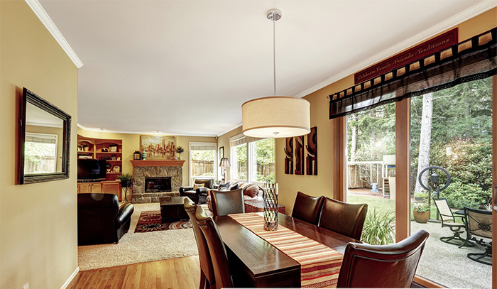 鋁包木門窗實拍