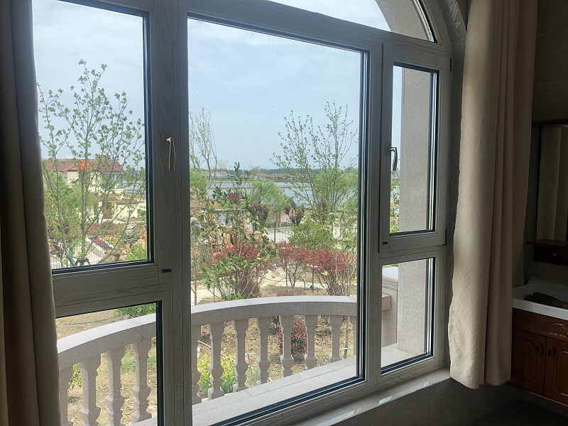 鋁包木門窗實拍