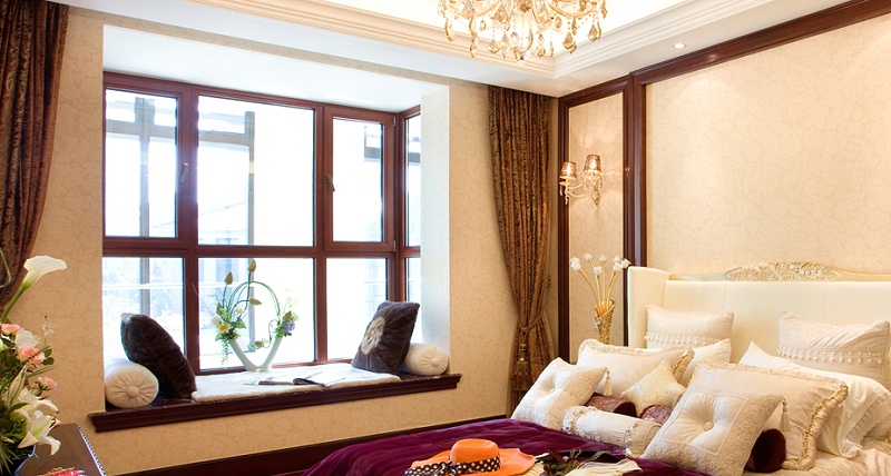 鋁包木門窗實拍