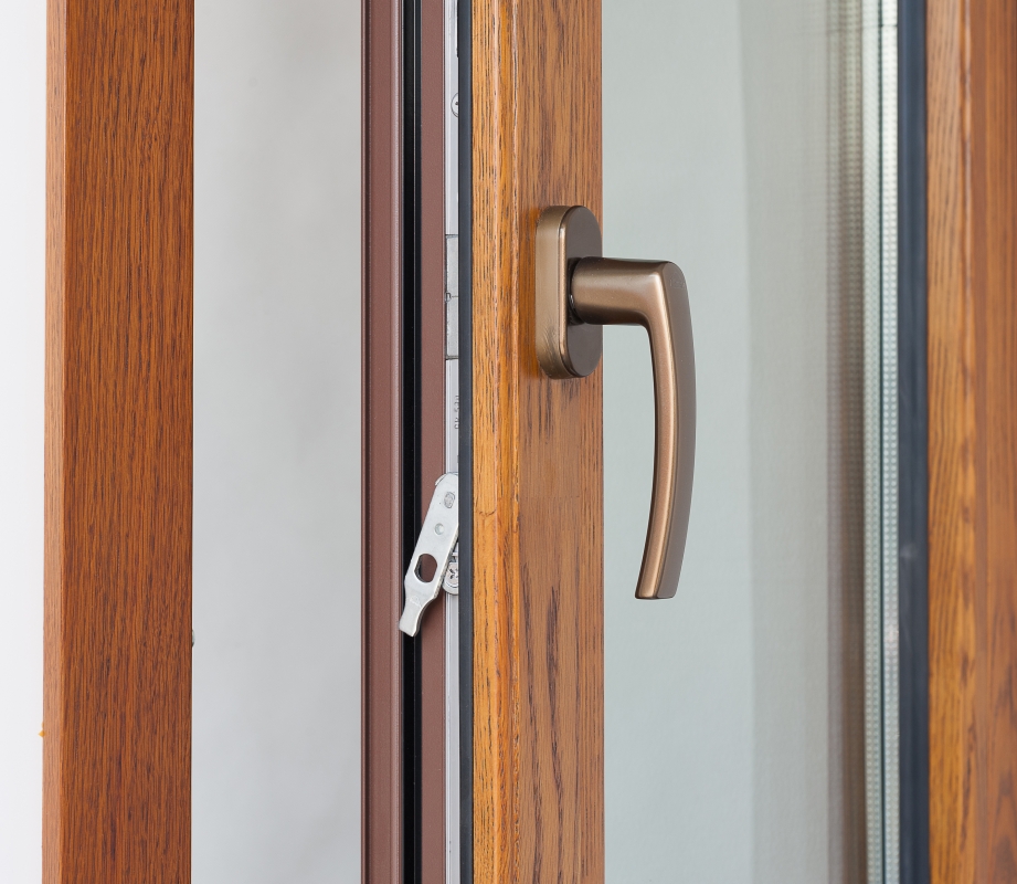 鋁木復合門窗細節