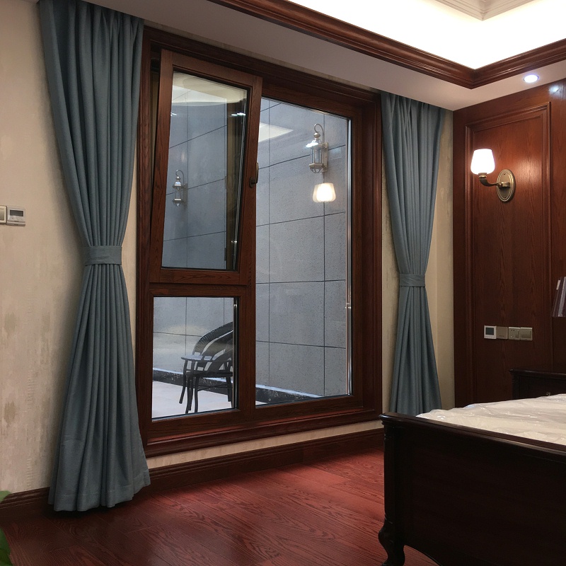 武漢鋁包木門窗實拍