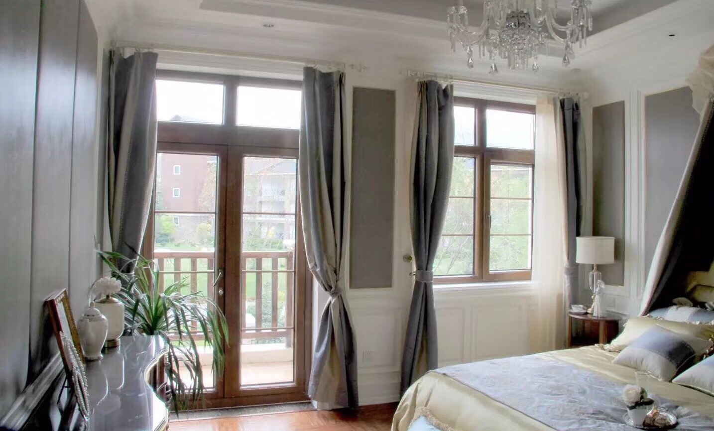 優質鋁包木門窗實拍展示