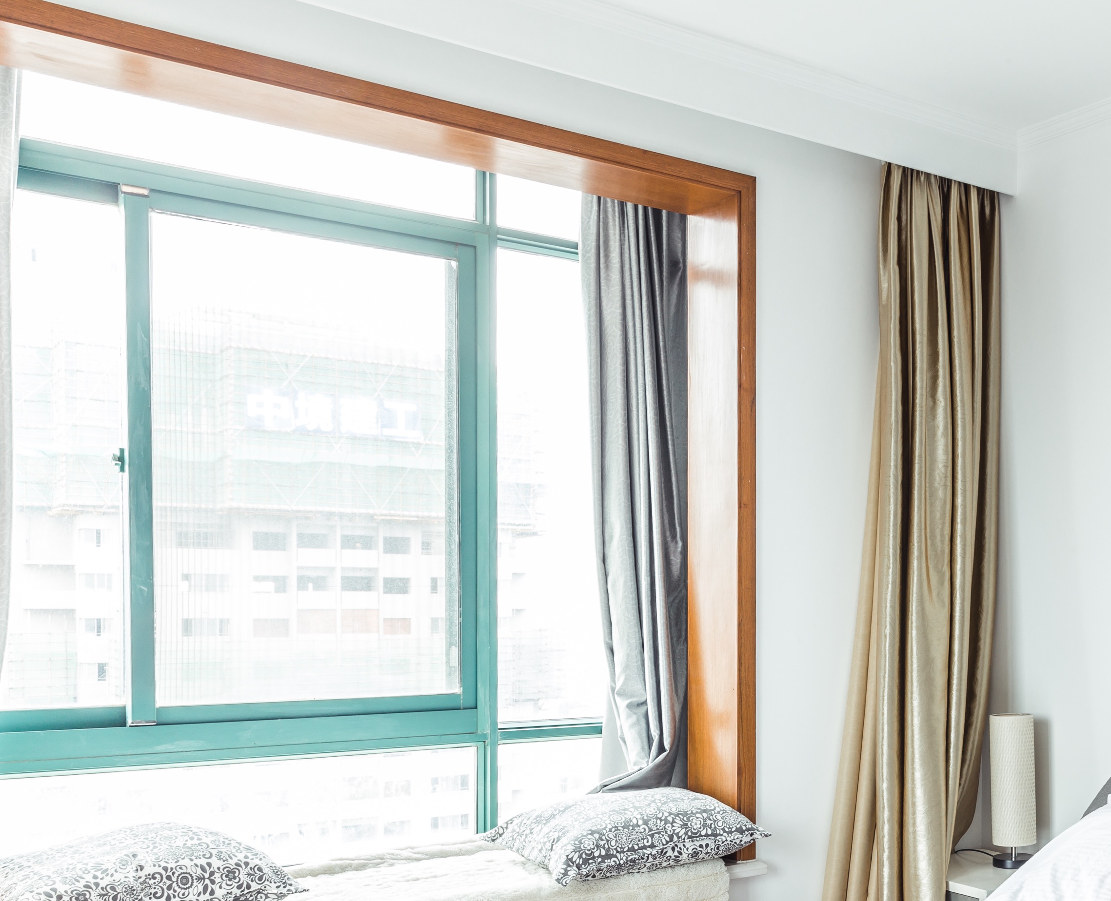 鋁包木門窗實(shí)拍